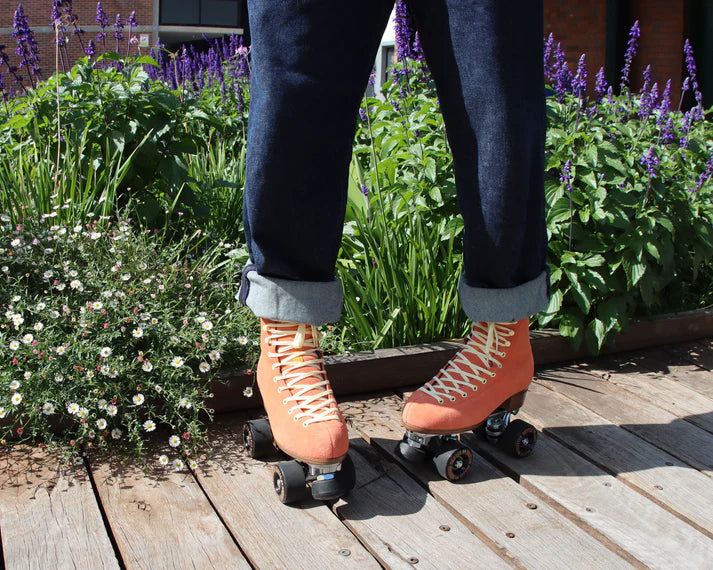 WANDERER Chuffed Skates - PEACH PINK
