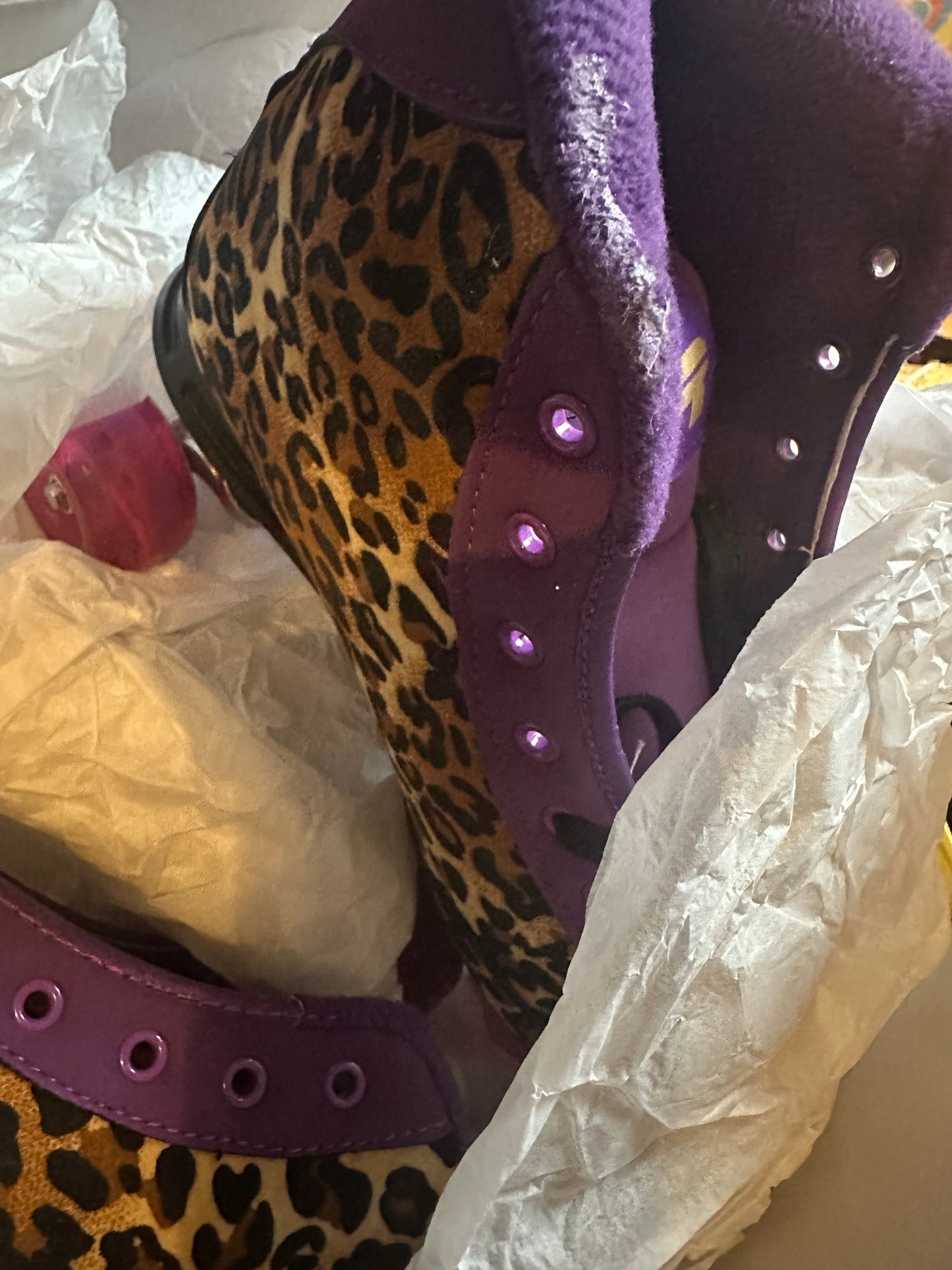 Rookie Roller Skates Harmony Leopard