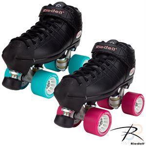 Best Ever Riedell R3 DERBY Full Starter Kit! Skates, Pads, Helmet, Mouthguard & tools