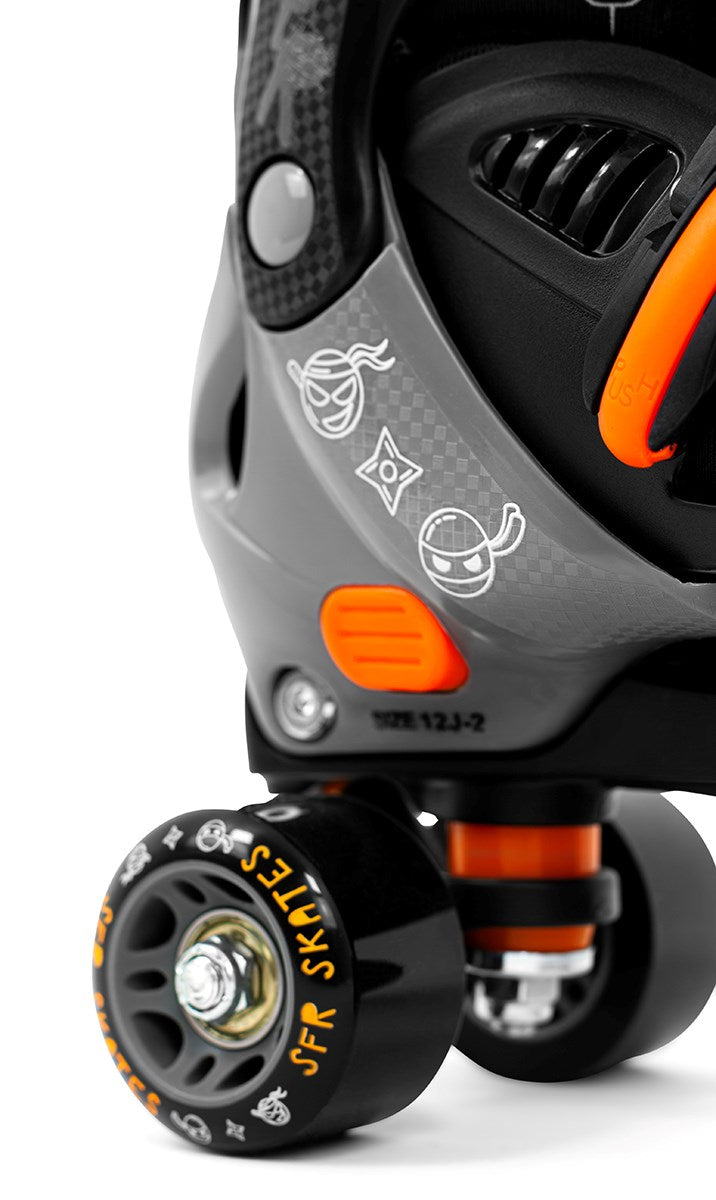 SFR Hurricane V Adjustable Roller Skates - Ninja