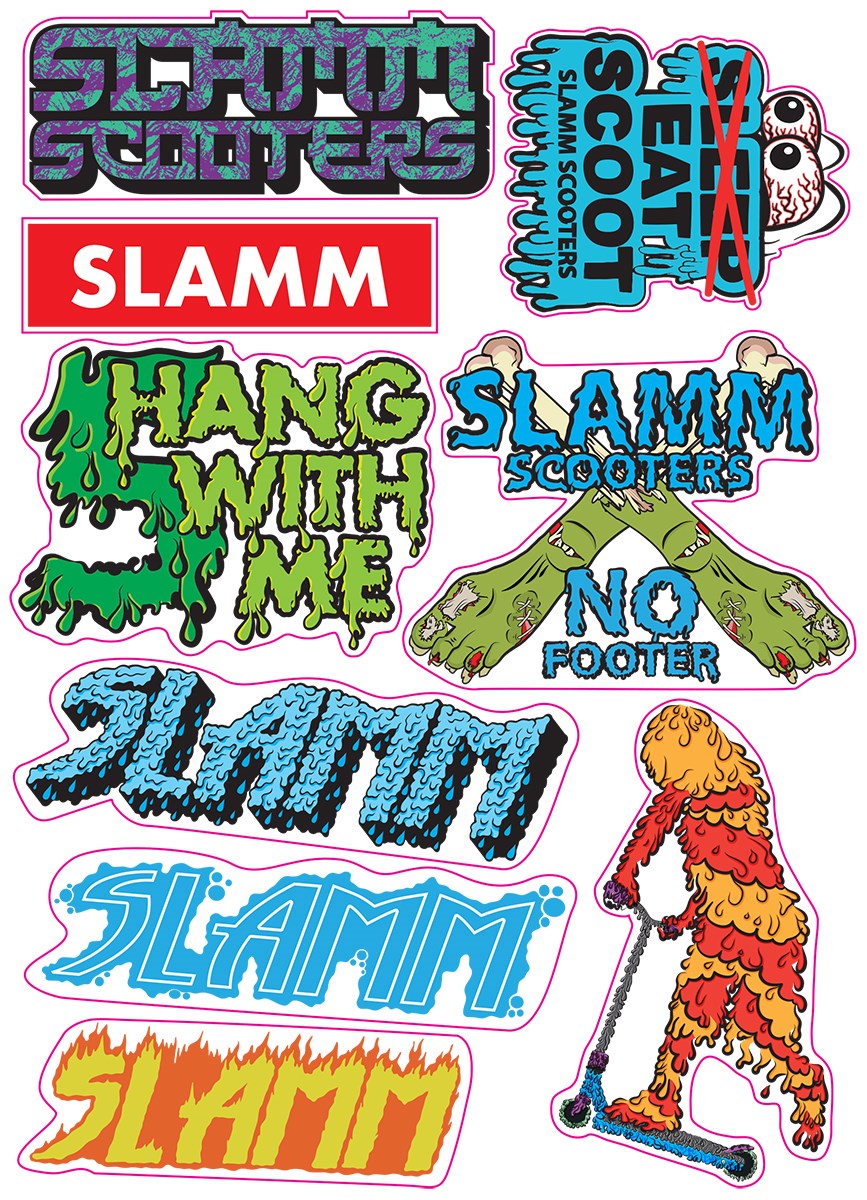 Slamm Logo Helmet - Various Colours!