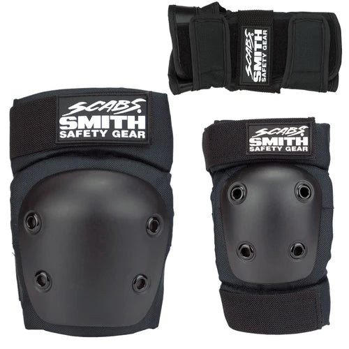 Smith Scabs Youth Combo Pad Set - Black