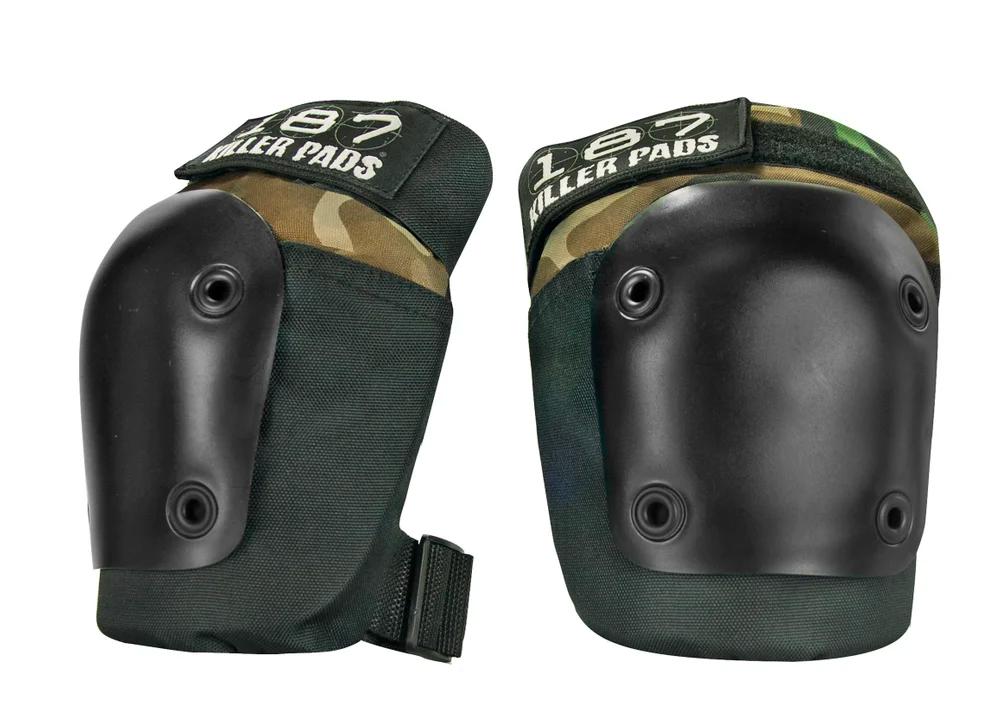 187 Killer Pads Adult Knee & Elbow Sets Camouflage - Momma Trucker Skates