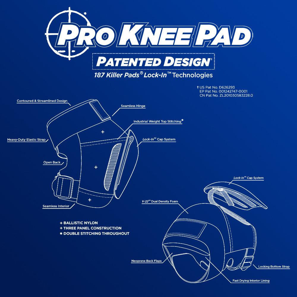 187 Killer Pads - Pro Knee Pads - Momma Trucker Skates