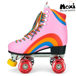 Moxi Rainbow Roller Skates - Bubblegum Pink - Momma Trucker Skates