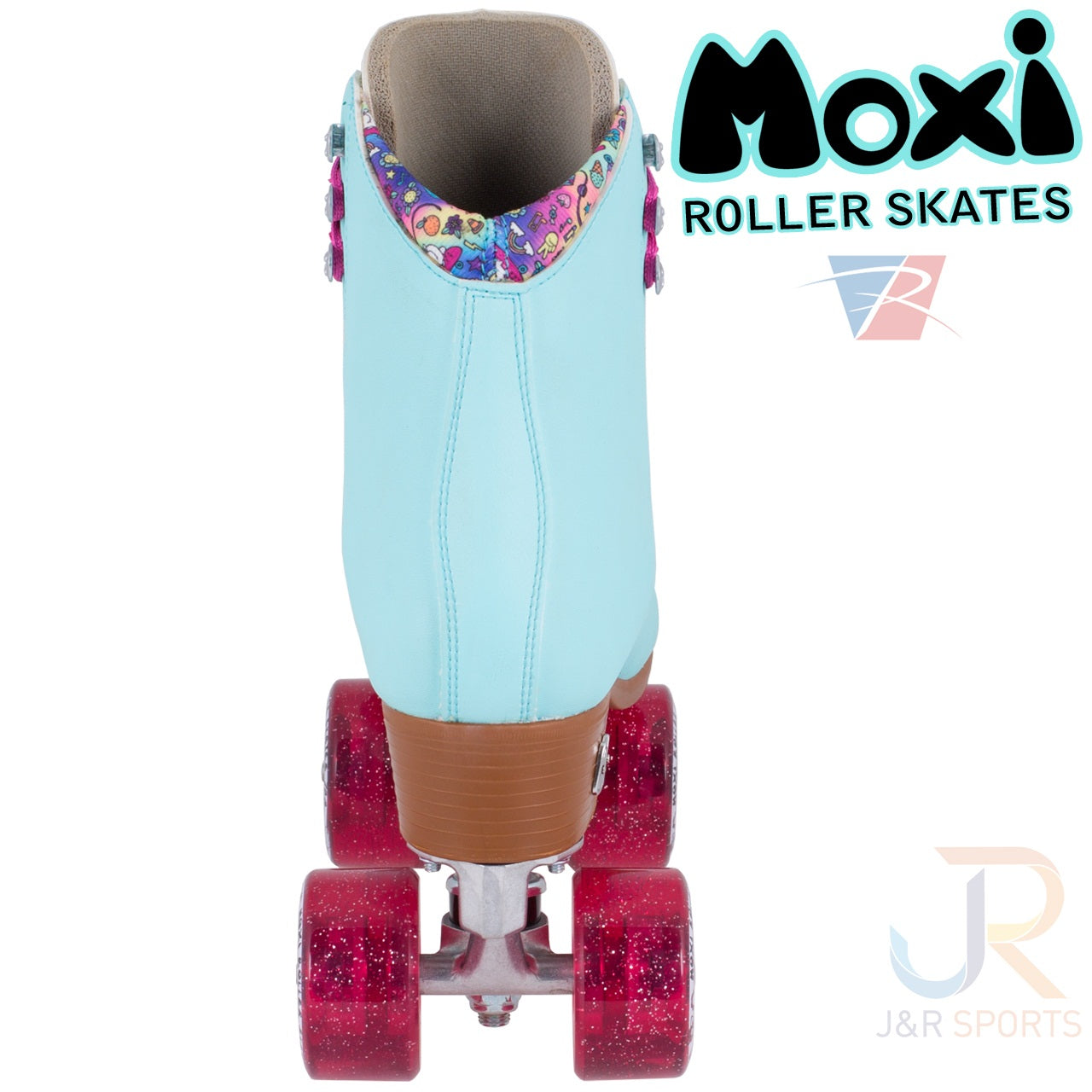 Moxi Beach Bunny Roller Skates - Sky Blue - Momma Trucker Skates