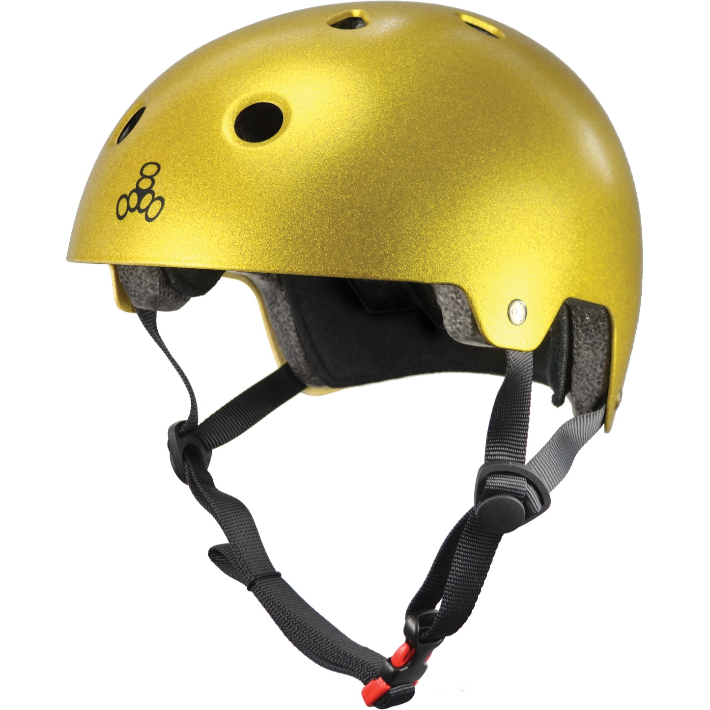 Triple 8 Brainsaver EPS Metallic Gold - Momma Trucker Skates