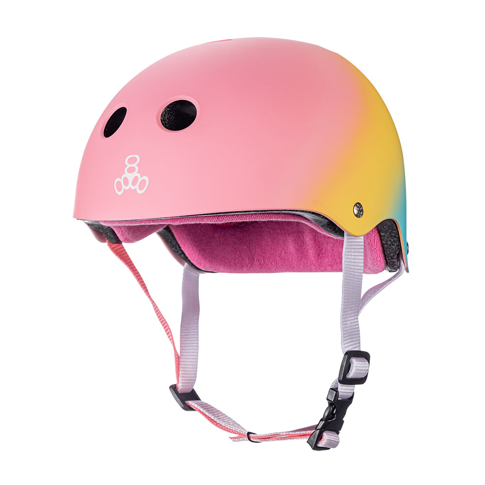 Triple 8 Certified Sweatsaver Helmet Shaved Ice - Momma Trucker Skates