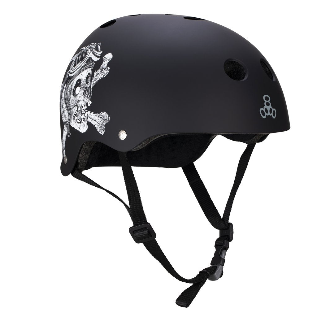 Triple 8 Certified Sweatsaver Helmet Elliot Sloan
