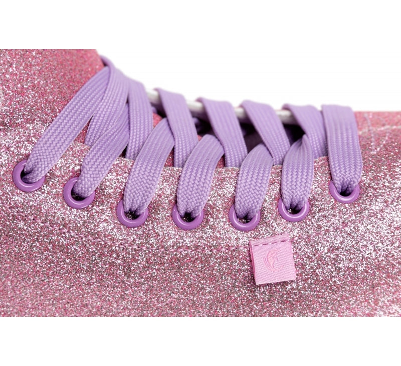 Chaya Melrose Pink Glitter Roller Skates - Momma Trucker Skates