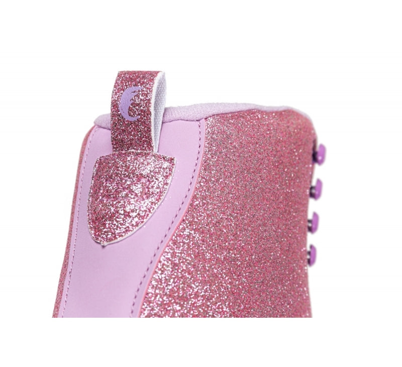 Chaya Melrose Pink Glitter Roller Skates - Momma Trucker Skates