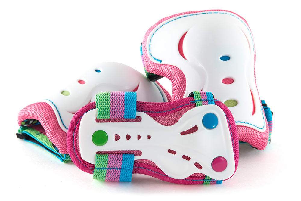 SFR Essentials Protection Triple Pad Set - All Colours! - Momma Trucker Skates