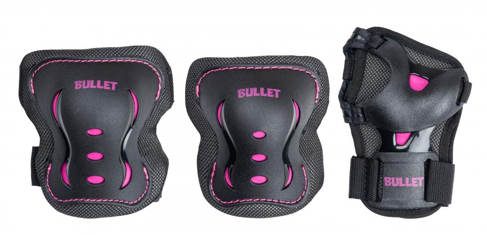 Kids Basic Bullet Triple Pad Set - All Colours - Momma Trucker Skates