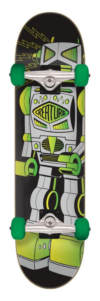 Creature Metallic Robot Mid 7.8" Complete Skateboard