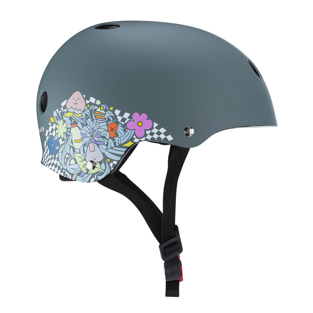 Triple 8 Certified Sweatsaver Helmet Lizzie Armanto - Momma Trucker Skates