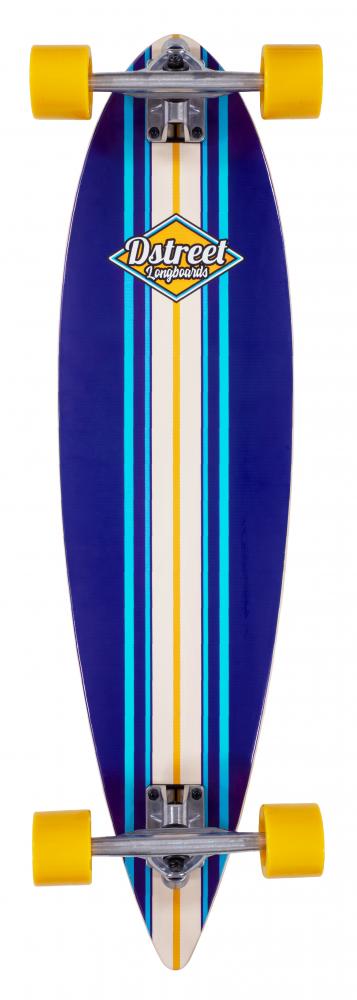D Street Pintail Longboard - Ocean Blue