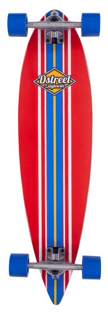 D Street Pintail Longboard - Ocean Red