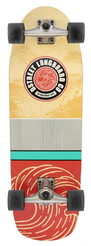 D Street Surfskate Longboard - Mission