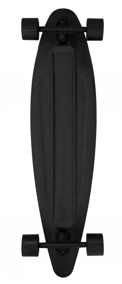 D Street Pintail Longboard - Triple Black