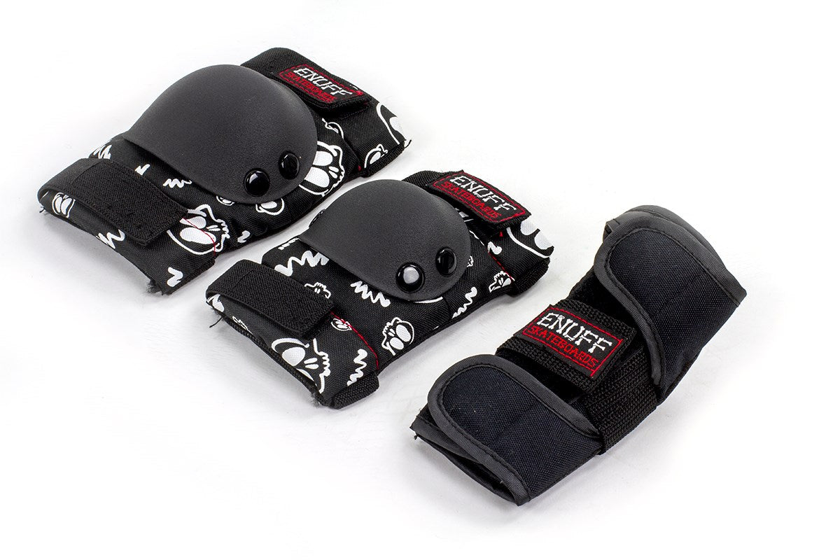 Enuff Skulls Junior Ramp Pad Set - Momma Trucker Skates
