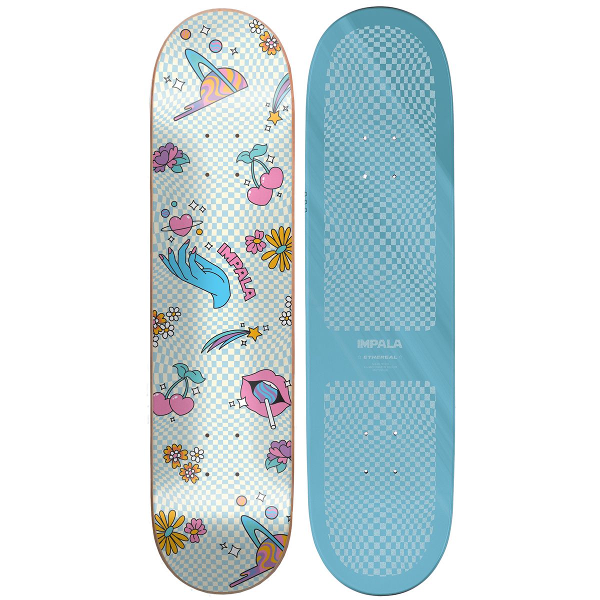 Skeatbord Fille IMPALA ROLLERSKATES Planche De Skate ETHEREAL 8.0 - Planche Skate Deck 8.0 Impala Ethereal Leger Pop Artiste Elroseabel Skeatbord Fille IMPALA ROLLERSKATES Planche De Skate ETHEREAL 8.0 - Planche Skate Deck 8.0 Impala Ethereal Leger Pop Artiste Elroseabel