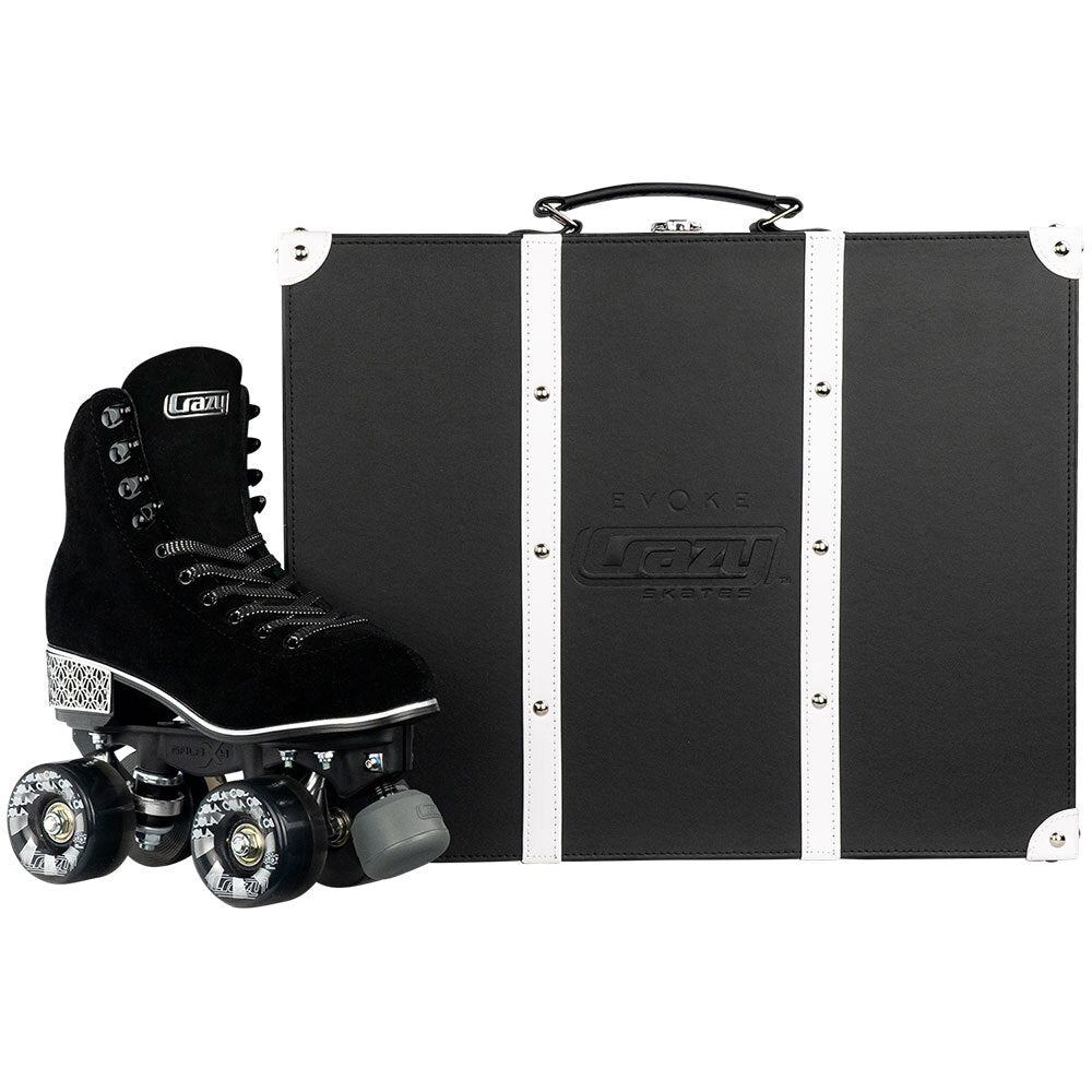 Crazy Skates Evoke Roller Skates - Black - Momma Trucker Skates