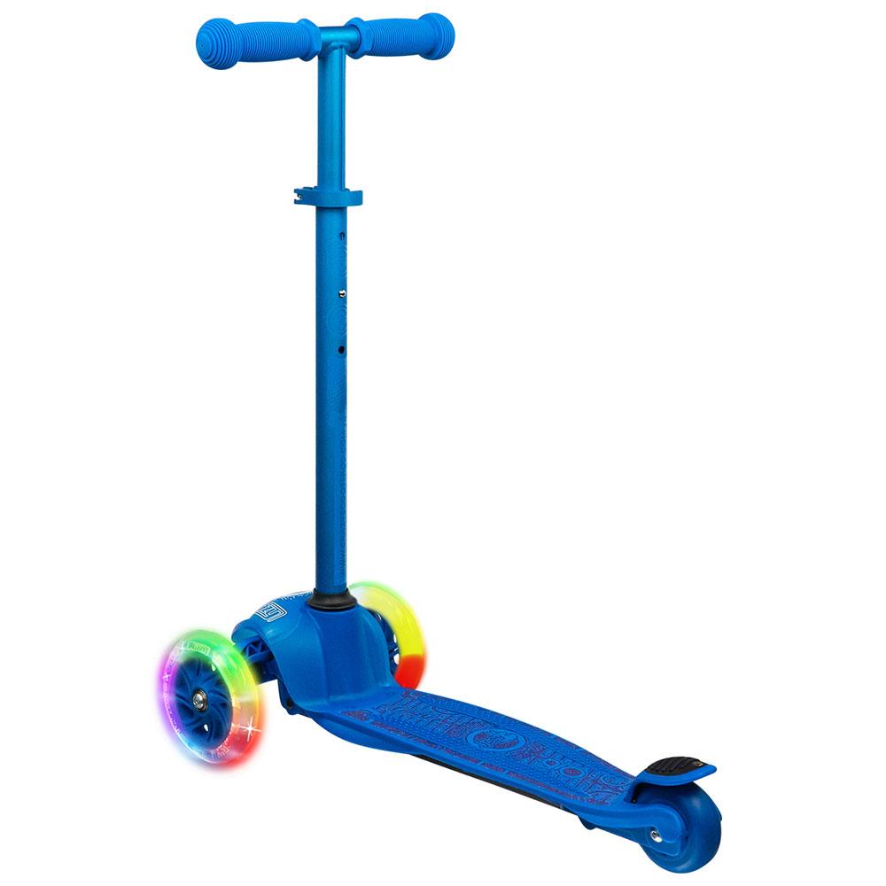 Crazy Skates Joey Glo Scooter & Protexion Set - Blue - Momma Trucker Skates