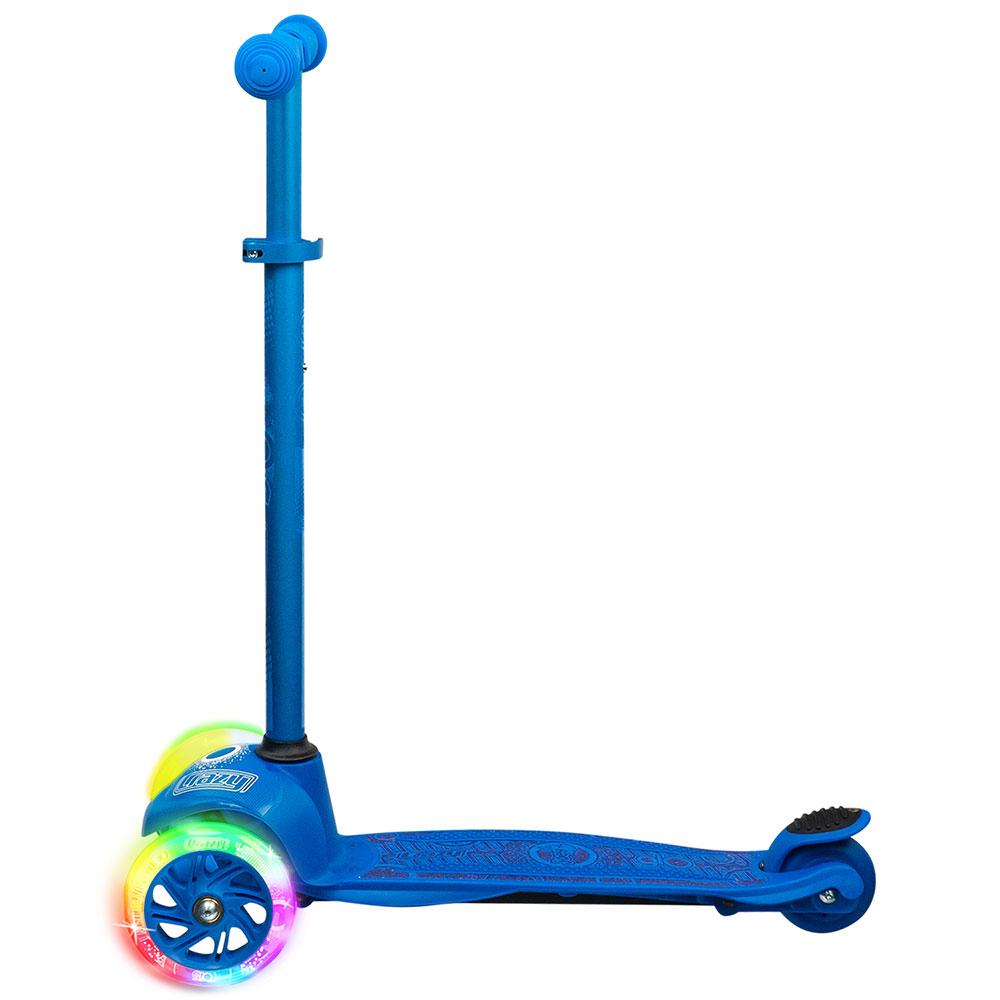 Crazy Skates Joey Glo Scooter & Protexion Set - Blue - Momma Trucker Skates