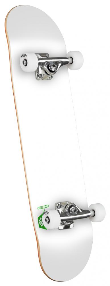 Mini Logo Complete Skateboard - Chevron Detonator Birch - White