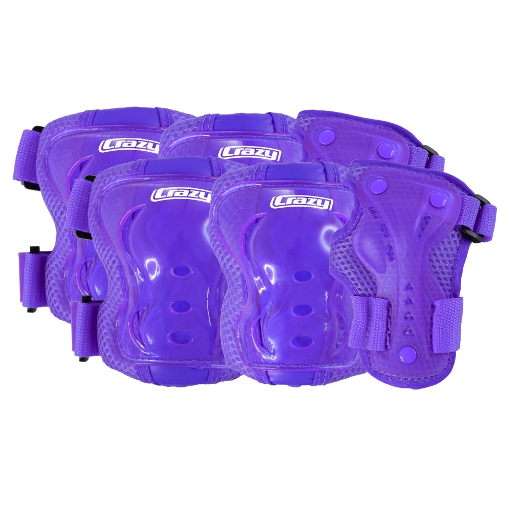 Crazy Skates Protexion Triple Pad Set - Momma Trucker Skates