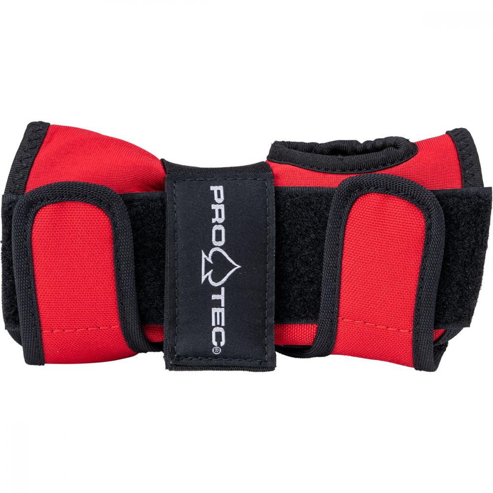 Pro-tec Street Wrist Guards Red & Black - Momma Trucker Skates