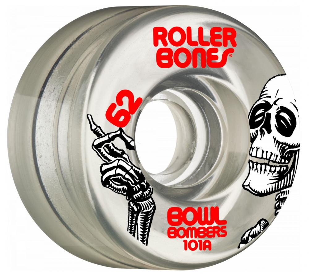 Rollerbones Quad Wheels Bowl Bombers 101a - All colours! - Momma Trucker Skates