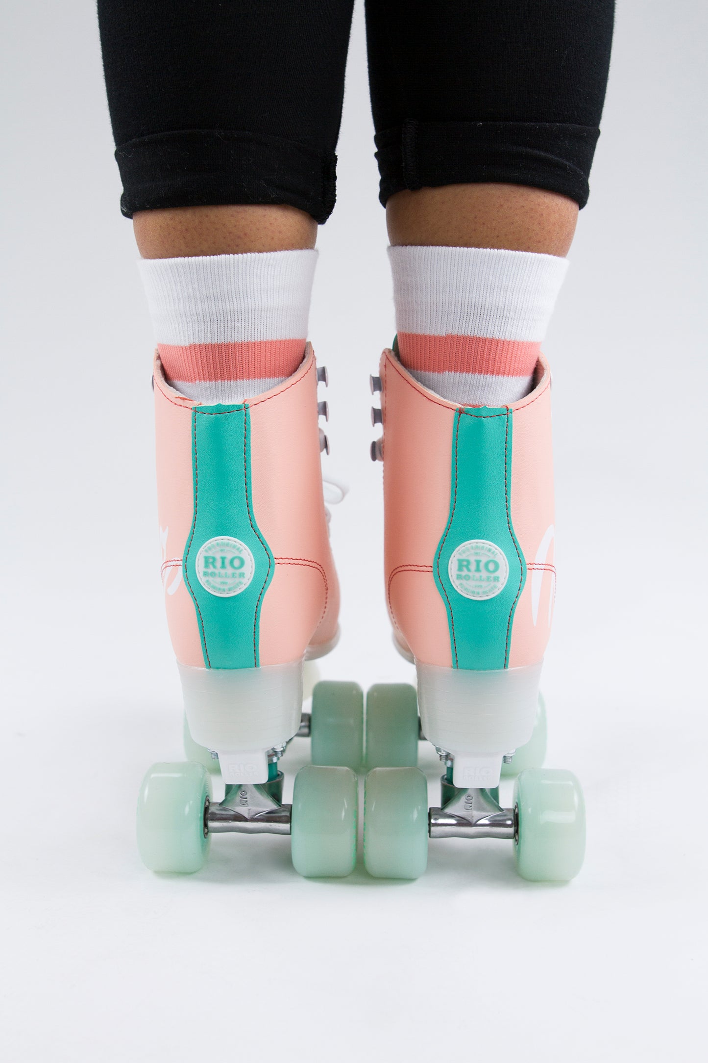 Rio Roller Script Quad Roller Skates - - Momma Trucker Skates