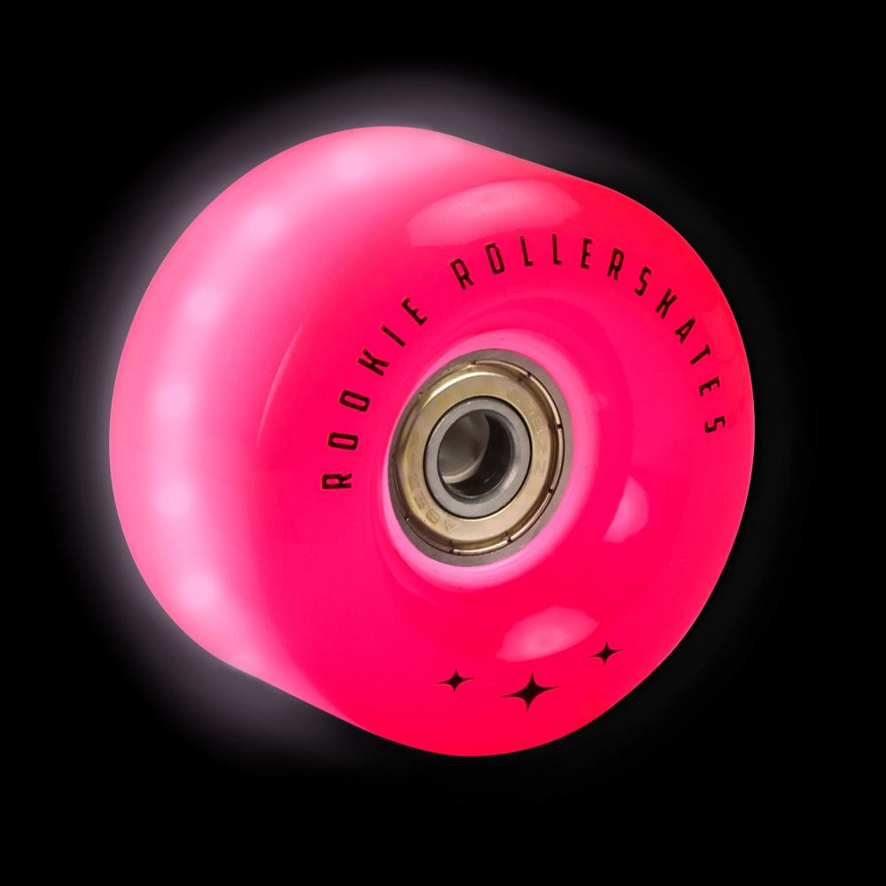 Rookie Skates Light Up Wheels inc Abec7 Bearings - Various Colours!