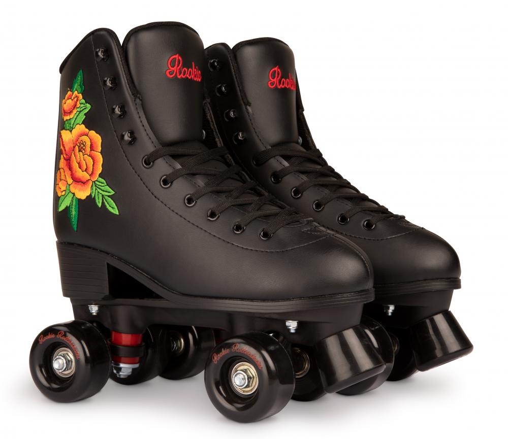 Rookie Roller Skates Rosa Black Quad Skates