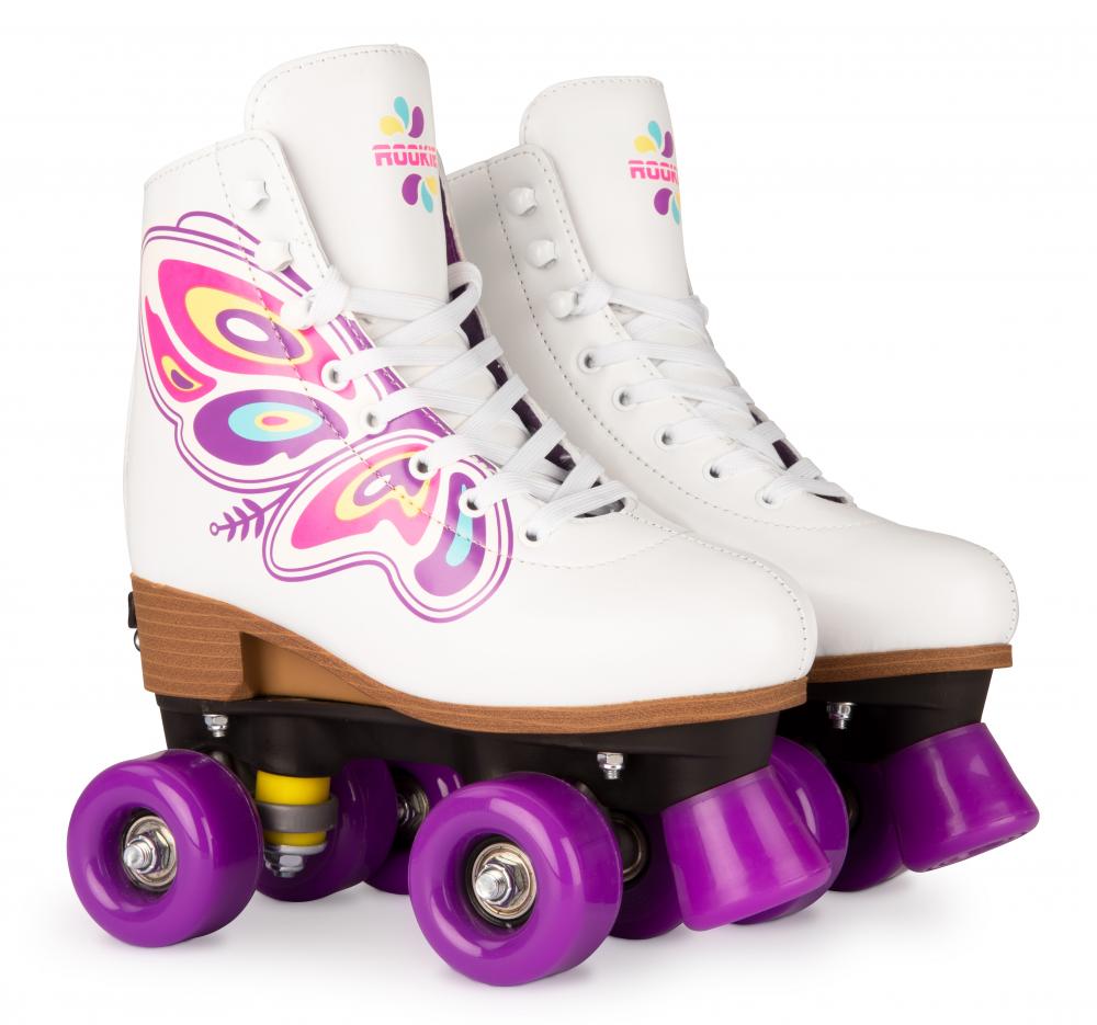 Rookie Adjustable Roller Skates - Butterfly