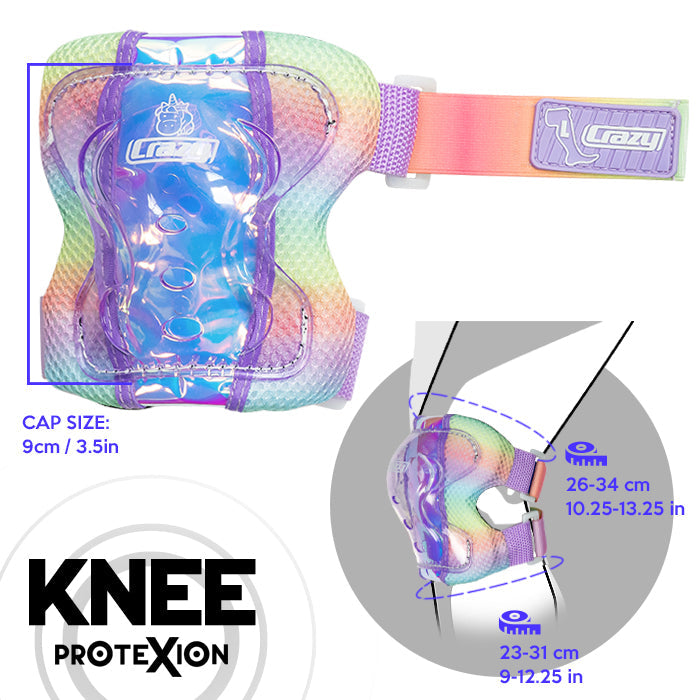 Crazy Skates Protexion Triple Pad Set