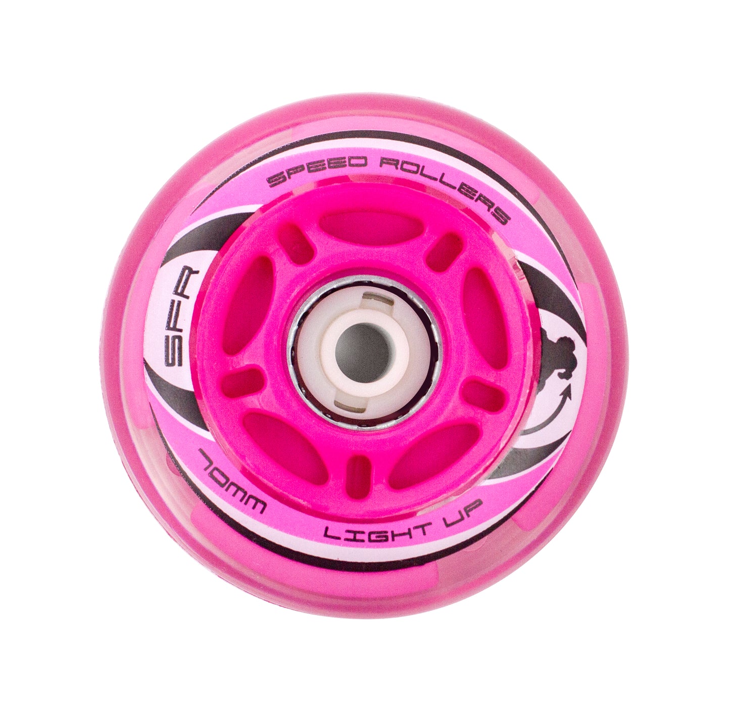 SFR Light up Inline Wheels - 3 Sizes & All Colours! - Momma Trucker Skates