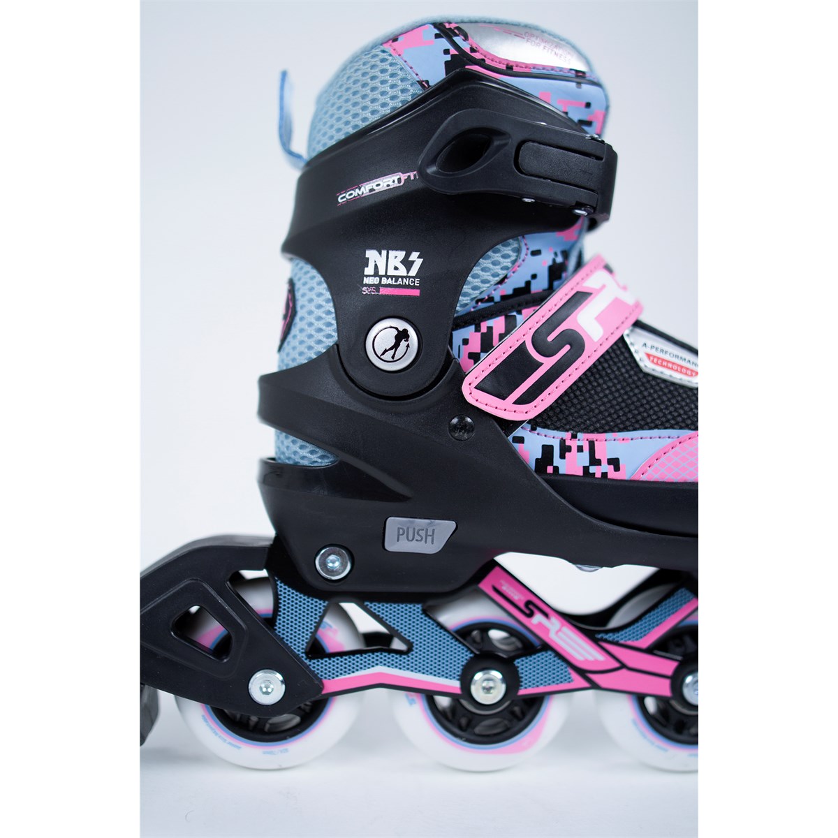 SFR Pixel Inline Adjustable Skates - Various Colours