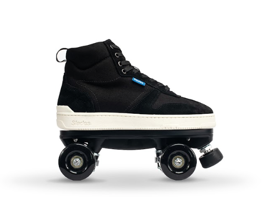 Slades Detachable Roller Skates Black S Quad Pack