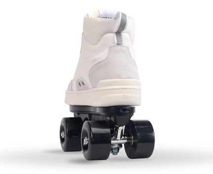 Slades Detachable Roller Skates White S Quad Pack