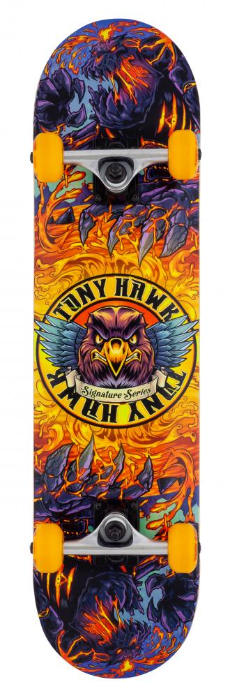 Tony Hawk 360 Series Complete Skateboard - Lava - Momma Trucker Skates