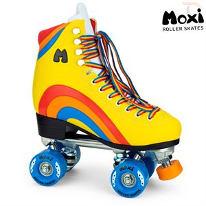 Moxi Rainbow Roller Skates - Sunset Yellow - Momma Trucker Skates