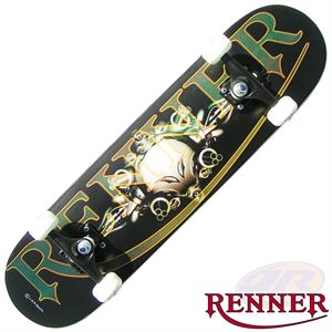 Renner B Series Complete Skateboard - B20 Gothic Space Guns - Momma Trucker Skates