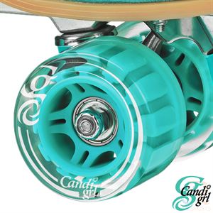 Candi Grl Sabina Quad Skates - Teal - Momma Trucker Skates