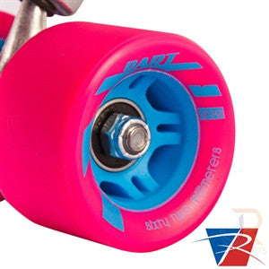 Riedell Dart Blue & Pink Ombre Skates - Momma Trucker Skates