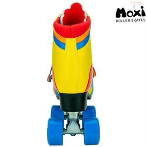 Moxi Rainbow Roller Skates - Sunset Yellow - Momma Trucker Skates