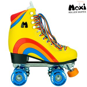 Moxi Rainbow Roller Skates - Sunset Yellow - Momma Trucker Skates