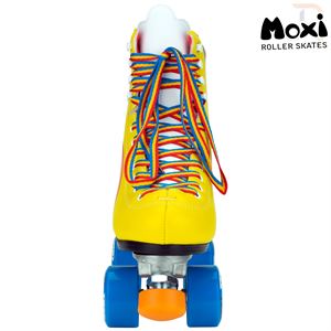 Moxi Rainbow Roller Skates - Sunset Yellow - Momma Trucker Skates
