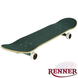 Renner Pro Series Complete Skateboard 7 Ply, Virus Trucks, Abec 9 - Red - Momma Trucker Skates